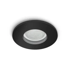 Spot Encastrable Philips Hue Xamento Led Noir, 1 Lumiere, Changeur De Couleurs