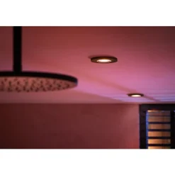 Spot Encastrable Philips Hue Xamento Led Noir, 1 Lumiere, Changeur De Couleurs