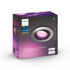 Spot Encastrable Philips Hue Centura Led Blanc, 1 Lumiere, Changeur De Couleurs