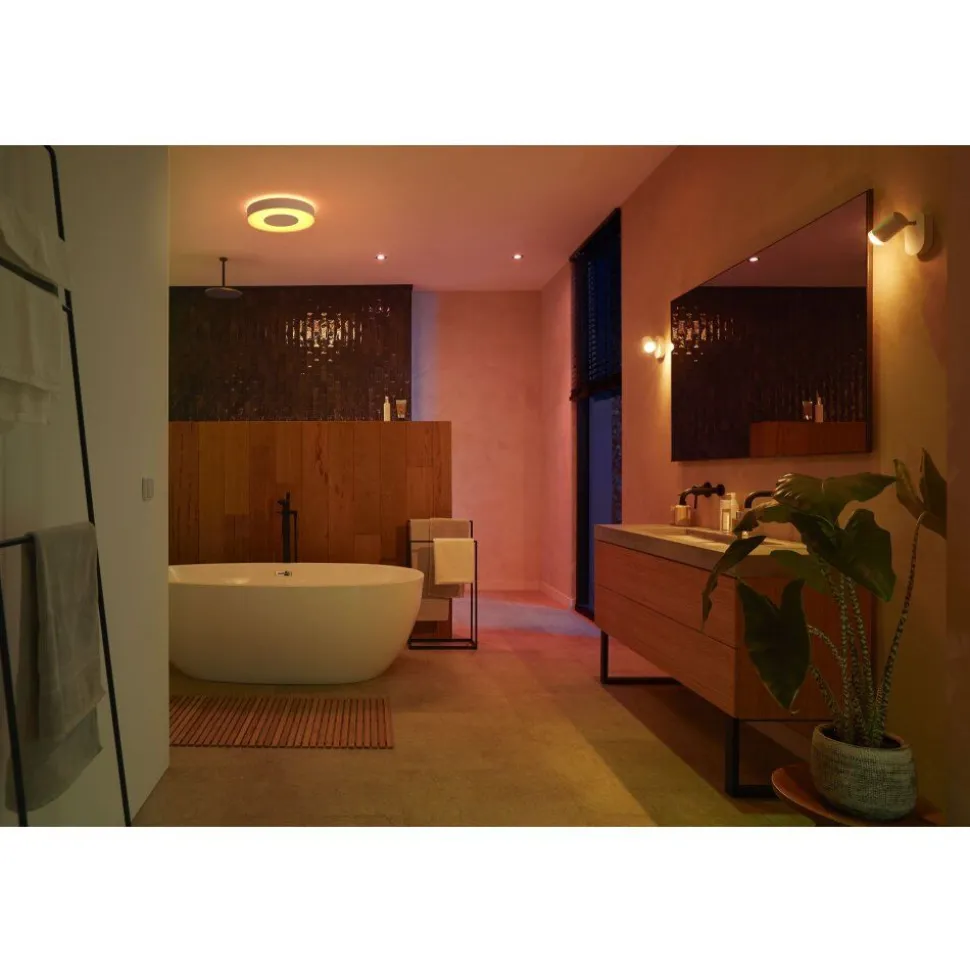 Spot Encastrable Philips Hue Xamento Led Chrome, 3 Lumieres