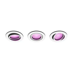 Spot Encastrable Philips Hue Centura Led Blanc, 3 Lumieres