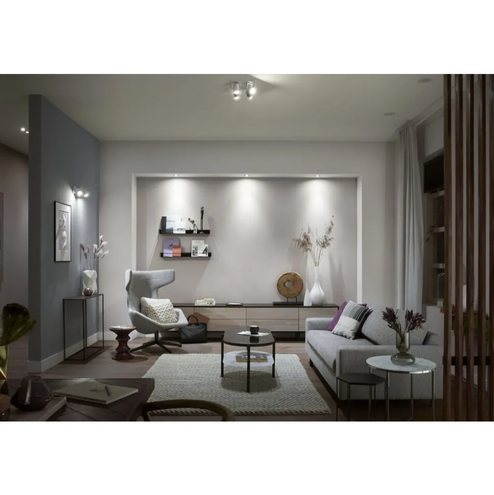 Spot Encastrable Philips Hue Milliskin Led Argente, 3 Lumieres