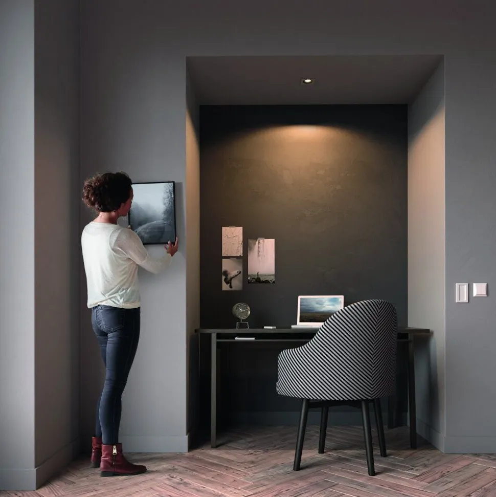 Spot Encastrable Philips Hue Milliskin Led Argente, 1 Lumiere
