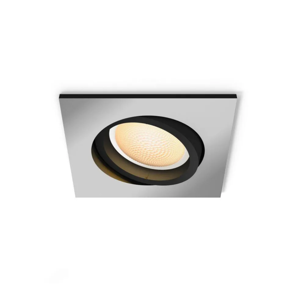 Spot Encastrable Philips Hue Milliskin Led Argente, 1 Lumiere