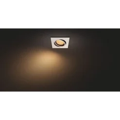 Spot Encastrable Philips Hue Milliskin Led Blanc, 1 Lumiere