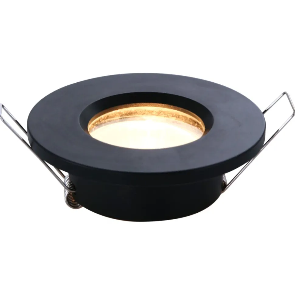 Spot Encastrable Steinhauer Pelite Noir, 1 Lumiere