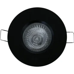 Spot Encastrable Steinhauer Pelite Noir, 1 Lumiere