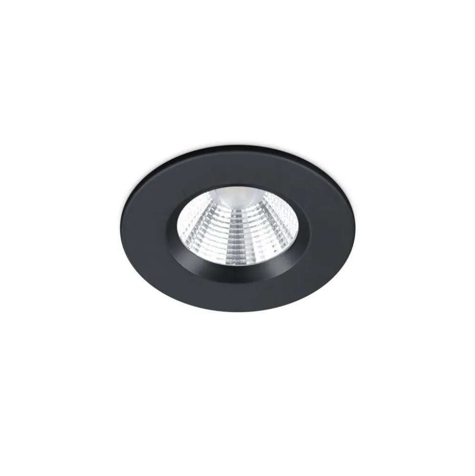 Spot Encastrable Trio Zenia Led Noir, 1 Lumiere