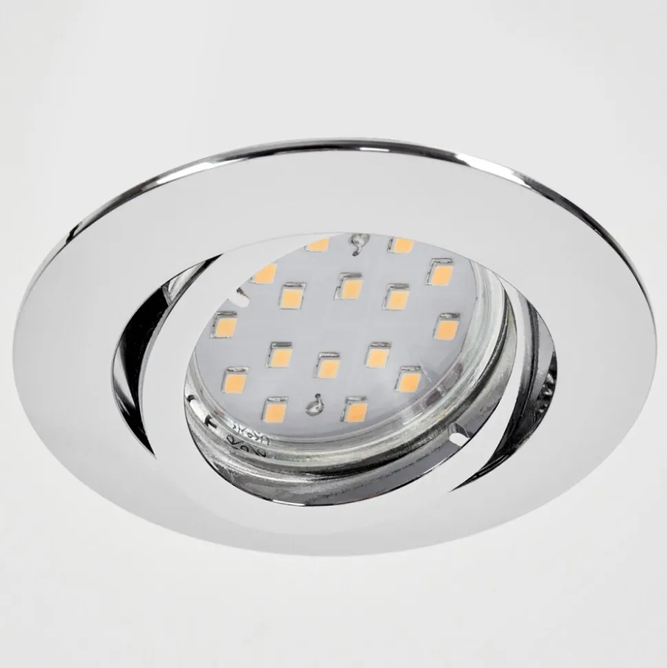 Spot Encastrablekerrouan Led Chrome, 1 Lumiere