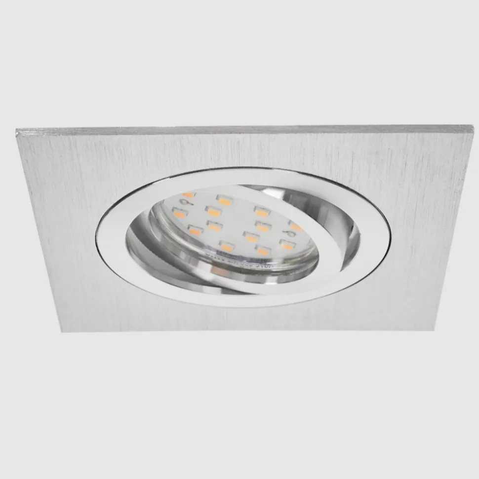 Spot Encastrablemonthois Led Chrome, Nickel Mat, 1 Lumiere