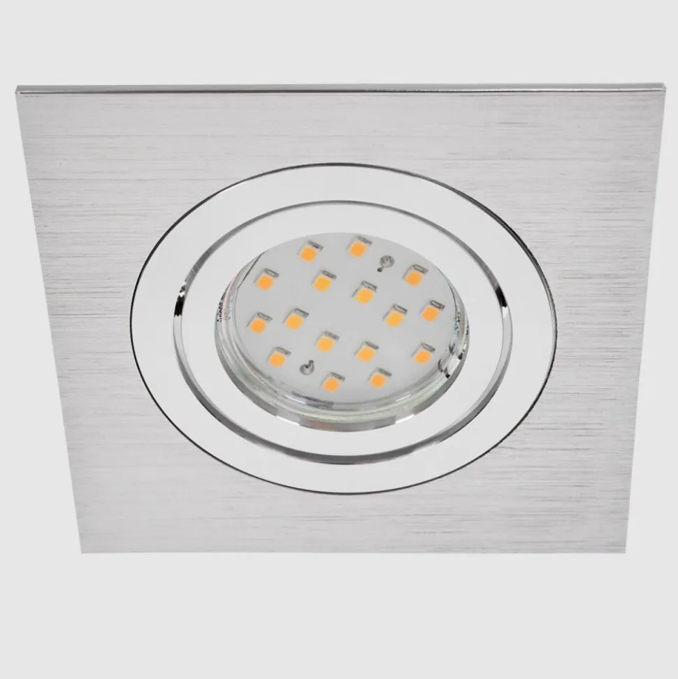 Spot Encastrablemonthois Led Chrome, Nickel Mat, 1 Lumiere