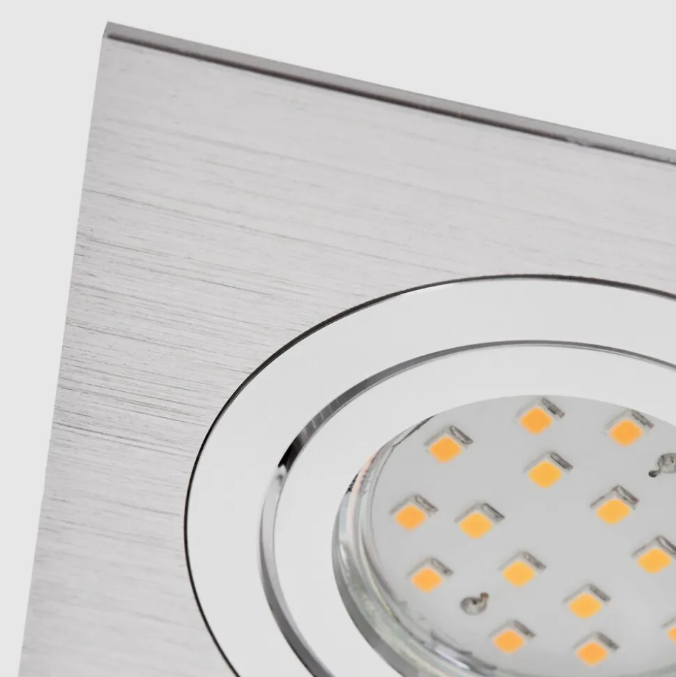 Spot Encastrablemonthois Led Chrome, Nickel Mat, 1 Lumiere