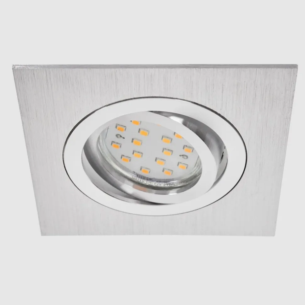 Spot Encastrablemonthois Led Chrome, Nickel Mat, 1 Lumiere