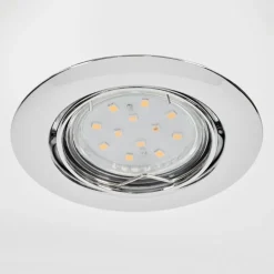Spot Encastrablevibersviller Led Chrome, 1 Lumiere
