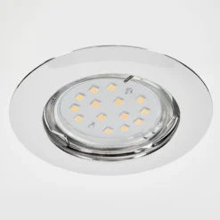 Spot Encastrablevibersviller Led Chrome, 1 Lumiere