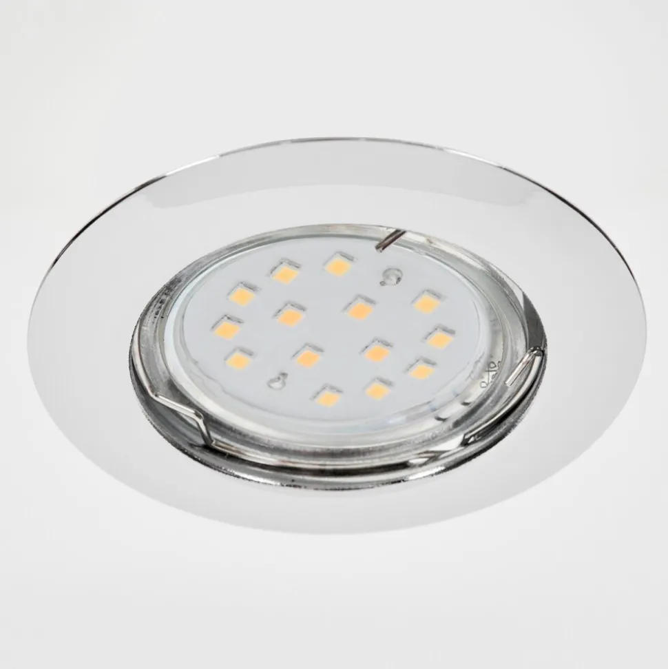 Spot Encastrablevibersviller Led Chrome, 1 Lumiere