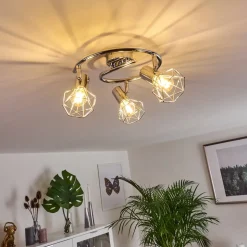 Spot Globo Chrome, 3 Lumieres