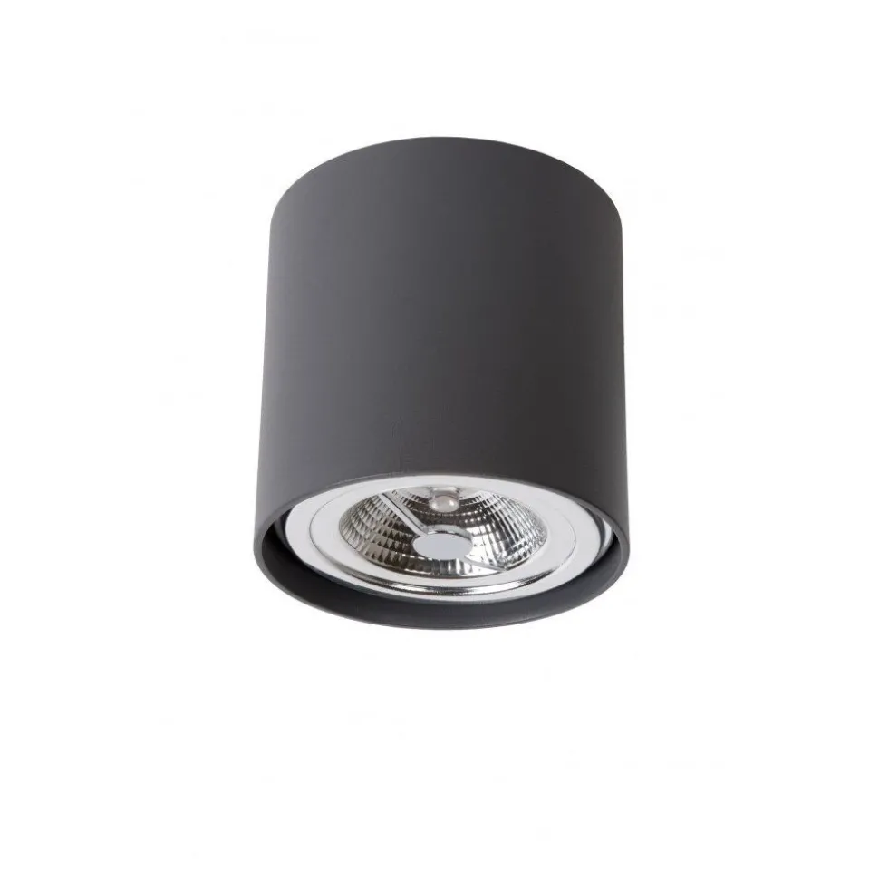 Spot Lucide Dialo Led Noir, 1 Lumiere