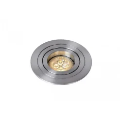 Spot Lucide Tube Nickel Mat, 1 Lumiere