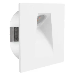Spot Mural Encastre Eglo Mecinos Led Blanc, 1 Lumiere