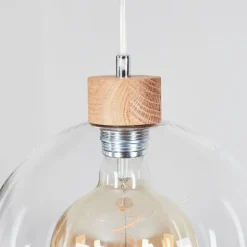 Suspension Andeer Ecru, 1 Lumiere