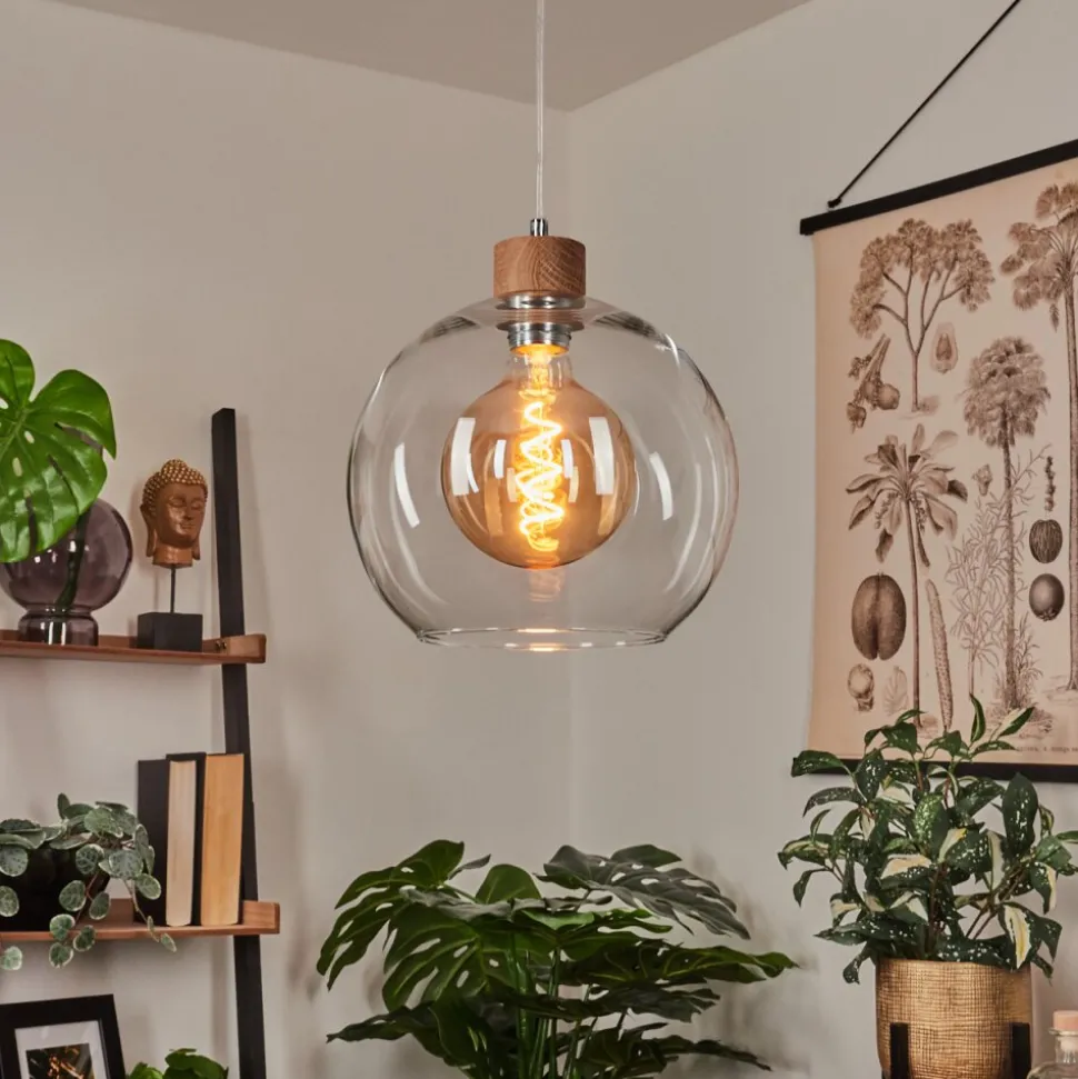 Suspension Andeer Ecru, 1 Lumiere
