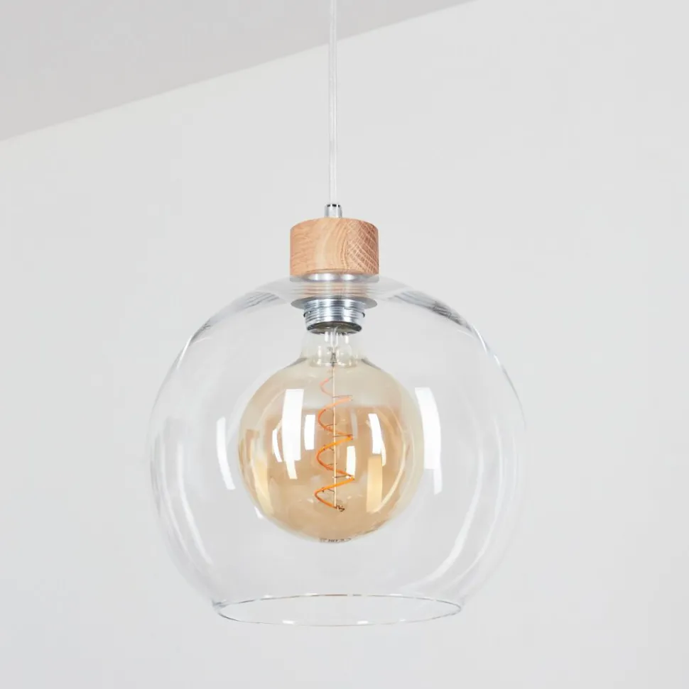 Suspension Andeer Ecru, 1 Lumiere