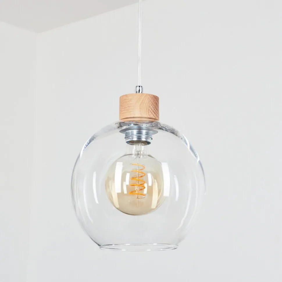 Suspension Andeer Ecru, 1 Lumiere