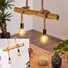 Suspension Asmara Brun, 2 Lumieres