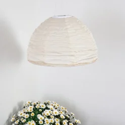Suspension Augusta Led Creme, 1 Lumiere