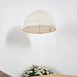 Suspension Augusta Led Creme, 1 Lumiere