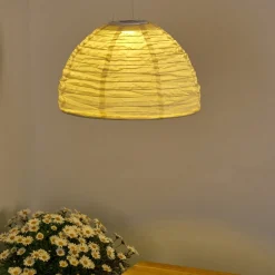 Suspension Augusta Led Creme, 1 Lumiere