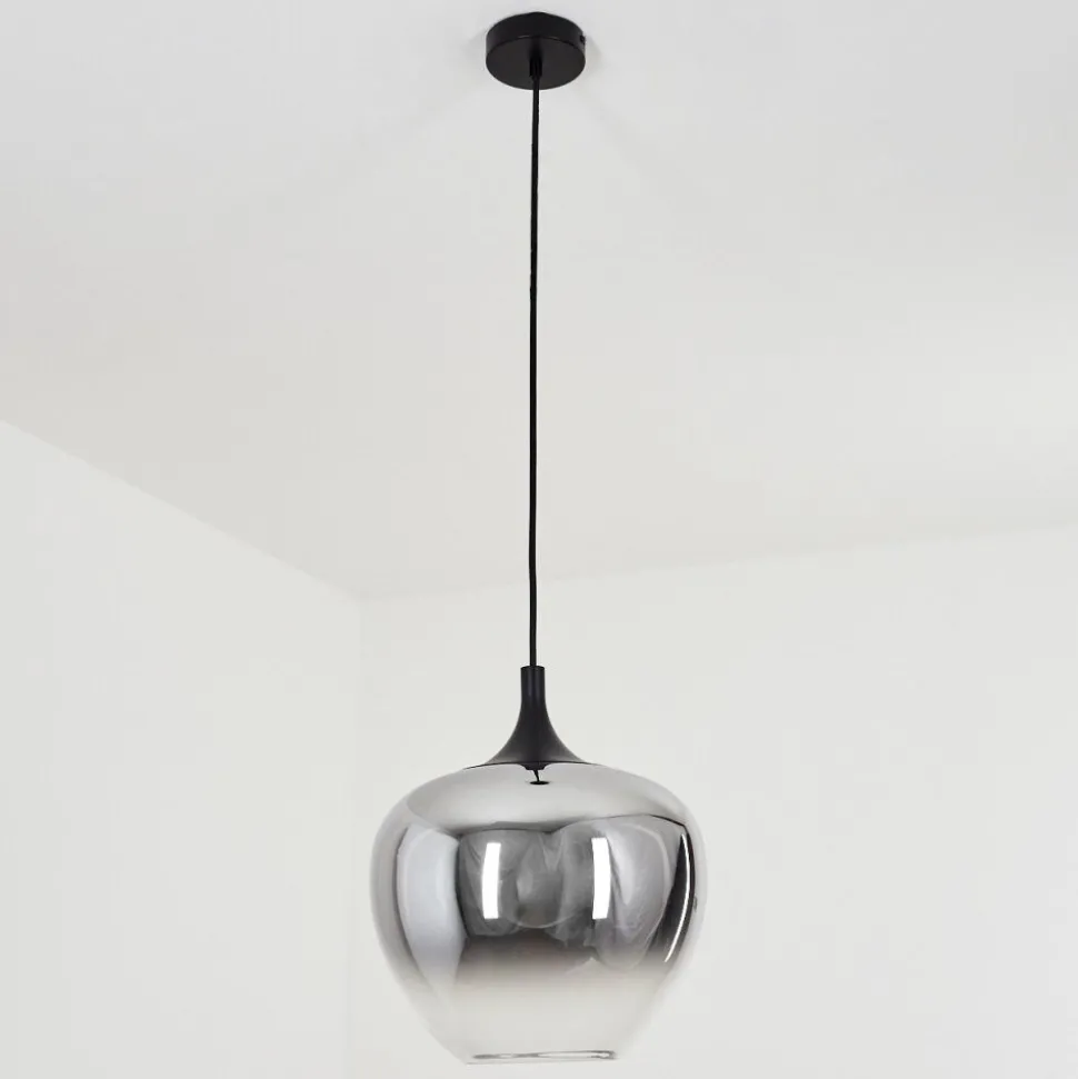 Suspension Azurara Noir, 1 Lumiere
