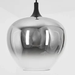 Suspension Azurara Noir, 1 Lumiere