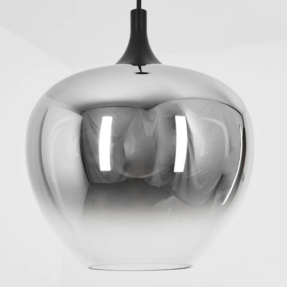 Suspension Azurara Noir, 1 Lumiere