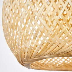 Suspension Bauro Ecru, 2 Lumieres
