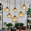 Suspension Calapa Laiton, 6 Lumieres