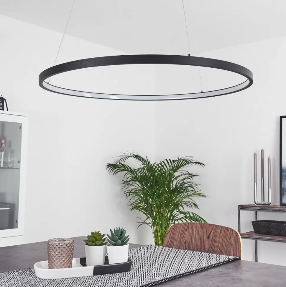Suspension Calcium Led Anthracite, 1 Lumiere