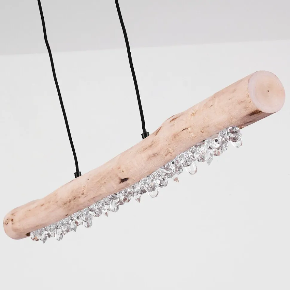 Suspension Calumet Led Brun, Noir, 1 Lumiere