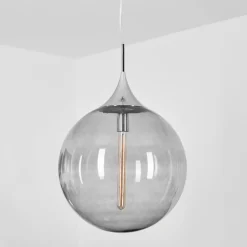 Suspension Calvisi Chrome, 1 Lumiere