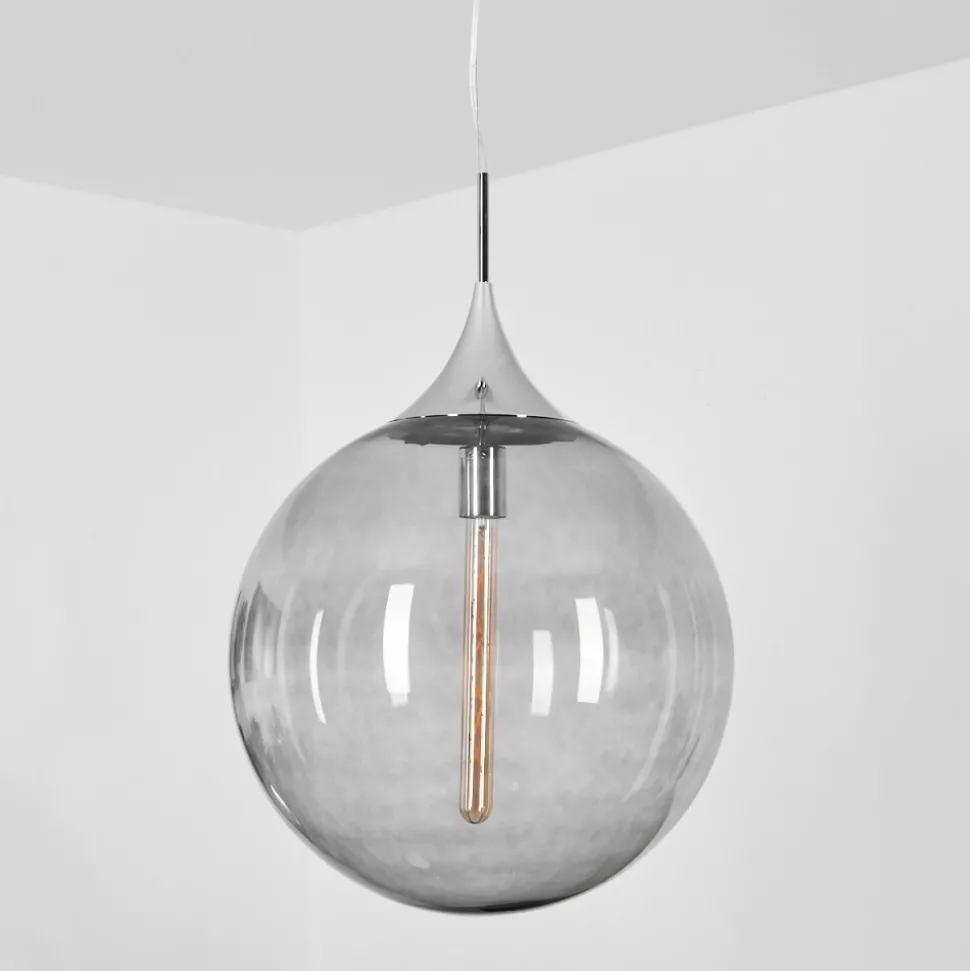 Suspension Calvisi Chrome, 1 Lumiere