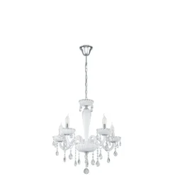 Suspension Eglo Carpento Chrome, 5 Lumieres