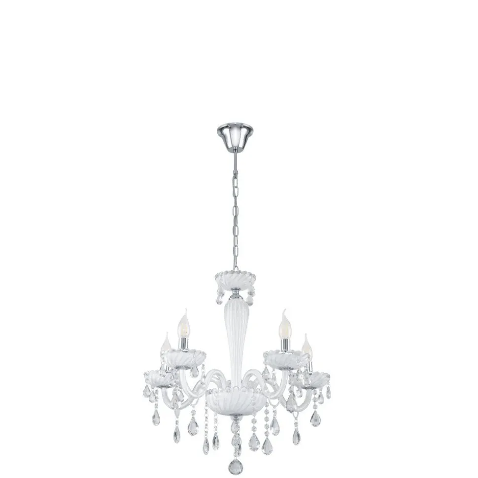Suspension Eglo Carpento Chrome, 5 Lumieres