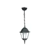 Suspension Exterieur Lutec Roma Anthracite, 1 Lumiere