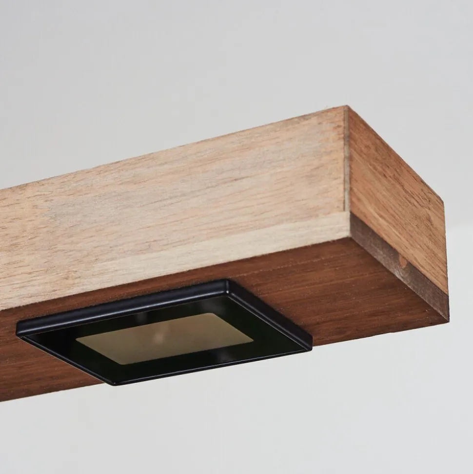 Suspension Giresta Led Noir, 6 Lumieres