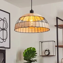 Suspension Heldal Noir, 1 Lumiere