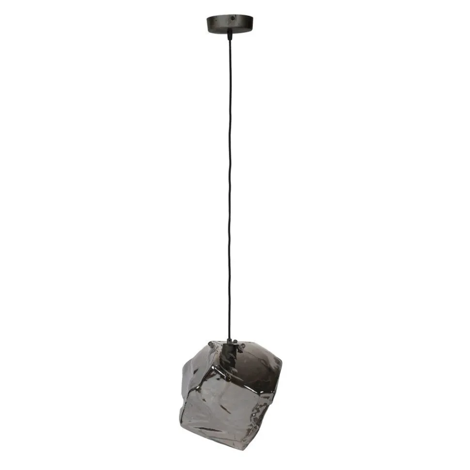 Suspension Marore Argente, 1 Lumiere