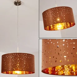 Suspension Nivel Nickel Mat, 1 Lumiere