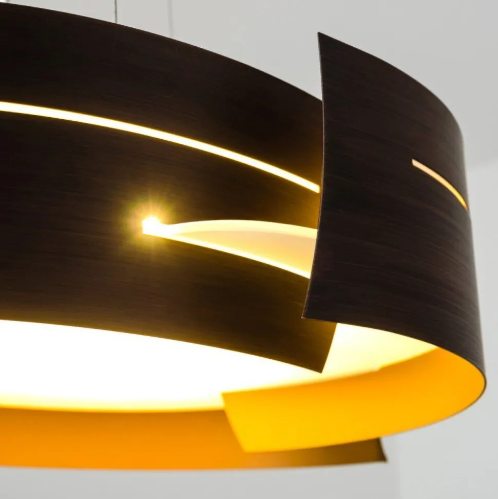 Suspension Novara Brun, 3 Lumieres