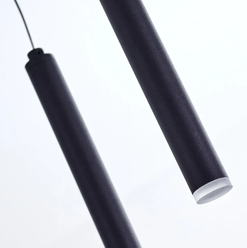 Suspension Porquera Led Noir, 11 Lumieres